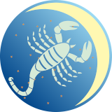 L'icone du scorpion, cliquez sur l'image pour lire l'horoscope de ce signe